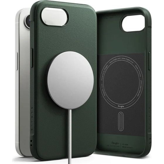 Ringke Onyx Magnetic Magsafe iPhone 16e Case - Green - (27407-0)
