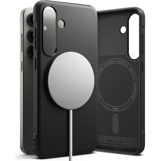 Ringke Onyx MagSafe Case for Samsung Galaxy S25 - Black - (27070-0)