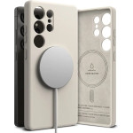 Ringke Silicone MagSafe Case for Samsung Galaxy S25 Ultra - Beige - (27184-0)