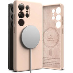 Ringke Silicone MagSafe Case for Samsung Galaxy S25 Ultra - Pink - (27185-0)