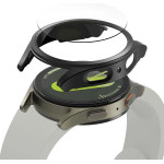 Ringke Slim & Tempered Glass Case + Glass Set for Samsung Galaxy Watch 7 44mm - Black - (25796-0)