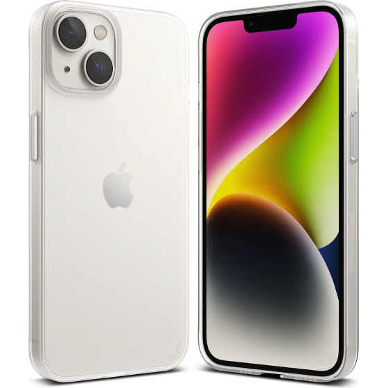 Ringke Slim case for iPhone 14 Plus ultra-thin semi-transparent case - (Ringke APPLE iPhone 14 Plus SLIM MATTE CLEAR)