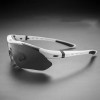 Rockbros 10002 polarizing cycling glasses - white - (Rockbros-10002)