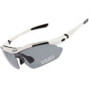 Rockbros 10002 polarizing cycling glasses - white - (Rockbros-10002)