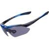 Rockbros 10007 polarizing cycling glasses - black and blue - (Rockbros-10007)