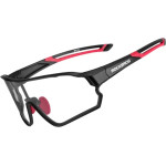 Rockbros 10135 photochromic UV400 cycling glasses - black and red - (Rockbros-10135)
