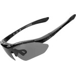 Rockbros 10143 photochromic UV400 cycling glasses - black - (Rockbros-10143)