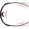 Rockbros 10173 photochromic UV400 cycling glasses - black and red - (Rockbros-10173)