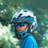 Rockbros 14110009001 polarized cycling glasses for children 8-14 years old - black and blue - (Rockbros-14110009001)