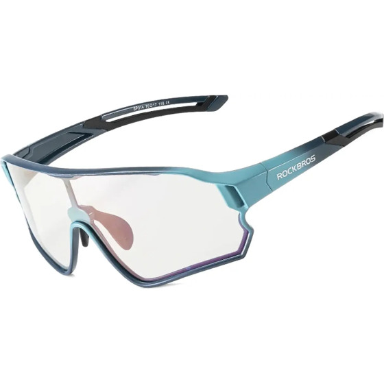 Rockbros 14110009005 polarized cycling glasses for children 8-14 years old - blue - (Rockbros-14110009005)