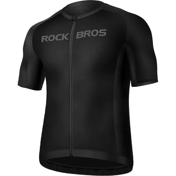 Rockbros 15120002005 short sleeve XXL cycling jersey - black - (Rockbros-15120002005)