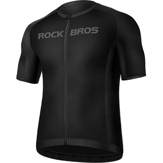 Rockbros 15120002007 short sleeve cycling jersey XXXXL - black - (Rockbros-15120002007)