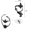 Rockbros 2017-11ABK Aluminum Bike Bottle Holder - Black - (Rockbros-2017-11ABK)