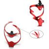 Rockbros 2017-11ARD Aluminum Bike Bottle Holder - Red - (Rockbros-2017-11ARD)