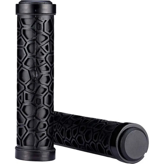 Rockbros 2017-14ABK bicycle grips - black - (Rockbros-2017-14ABK)