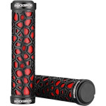 Rockbros 2017-14ARD bicycle grips - black and red - (Rockbros-2017-14ARD)