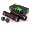 Rockbros 2017-14ARD bicycle grips - black and red - (Rockbros-2017-14ARD)