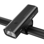 Rockbros 24710012001 front bicycle light 800 lm + USB-C - USB-A cable - black - (Rockbros-24710012001)
