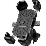 Rockbros 25210030001 Bike Phone Holder for Handlebars - Black - (Rockbros-25210030001)