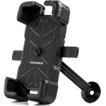 Rockbros 25210030007 phone holder for motorcycle - black - (Rockbros-25210030007)