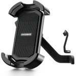 Rockbros 25210032005 Motorcycle Phone Holder for Mirror - Black - (Rockbros-25210032005)