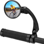Rockbros 26210001003 rear-view left bicycle mirror - black - (Rockbros-26210001003)