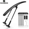 Rockbros 28210007001 bicycle fender, universal, adjustable - black - (Rockbros-28210007001)