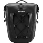 Rockbros 30140022001 waterproof bicycle bag for trunk - black - (Rockbros-30140022001)