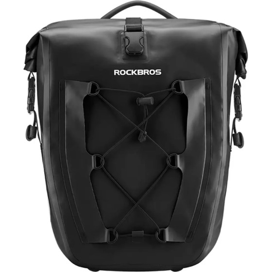 Rockbros 30140022001 waterproof bicycle bag for trunk - black - (Rockbros-30140022001)