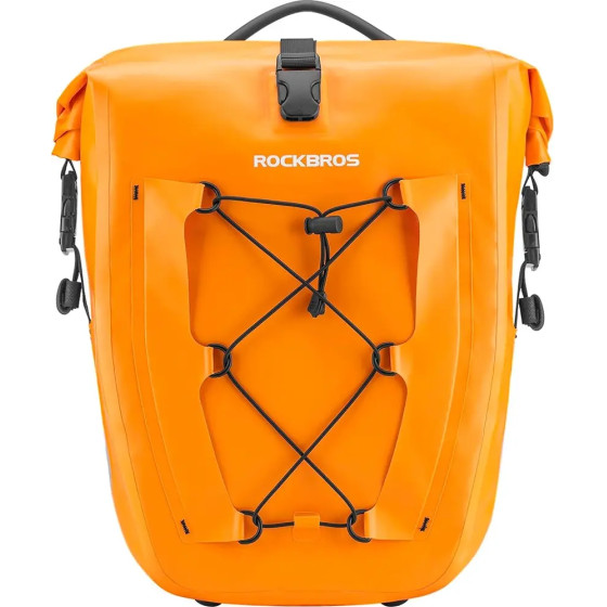 Rockbros 30140022003 waterproof bicycle bag for trunk - orange - (Rockbros-30140022003)