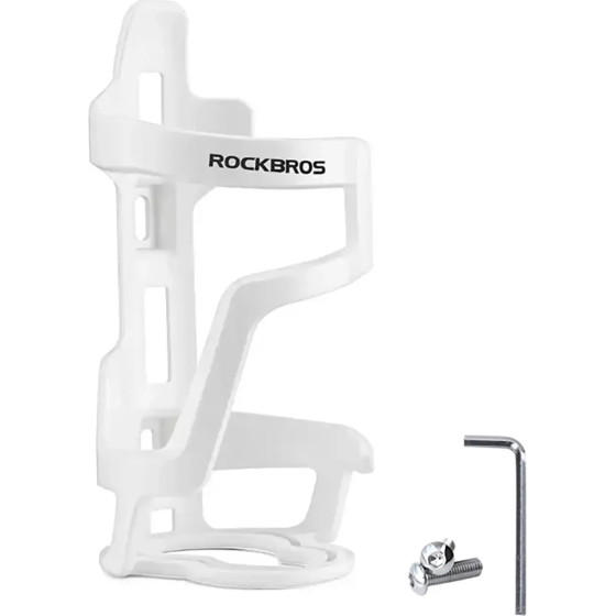 Rockbros 31210012002 bicycle water bottle holder - white - (Rockbros-31210012002)
