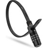 Rockbros 3240001001 bicycle lock for 0.5 m combination - black - (Rockbros-3240001001)