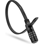 Rockbros 3240001001 bicycle lock for 0.5 m combination - black - (Rockbros-3240001001)