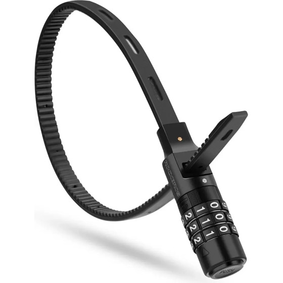 Rockbros 3240001001 bicycle lock for 0.5 m combination - black - (Rockbros-3240001001)
