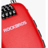 Rockbros 32420981001 bicycle lock with retractable cable - red - (Rockbros-32420981001)