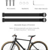 Rockbros 33210010001 front bicycle shelf for bicycle fork - black - (Rockbros-33210010001)
