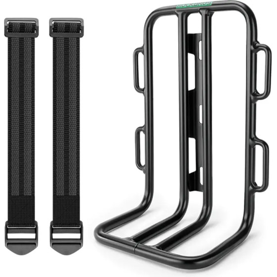 Rockbros 33210010001 front bicycle shelf for bicycle fork - black - (Rockbros-33210010001)