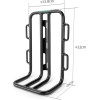 Rockbros 33210010001 front bicycle shelf for bicycle fork - black - (Rockbros-33210010001)