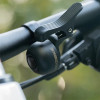 Rockbros 34210007001 bicycle bell for the left side of the handlebar - black - (Rockbros-34210007001)