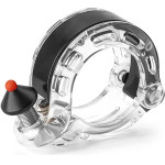 Rockbros 34210028002 Q-shaped bicycle bell - transparent - (Rockbros-34210028002)