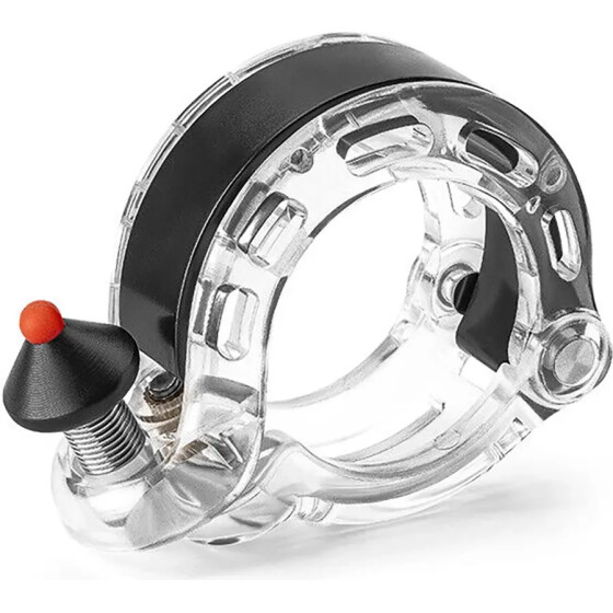 Rockbros 34210028002 Q-shaped bicycle bell - transparent - (Rockbros-34210028002)