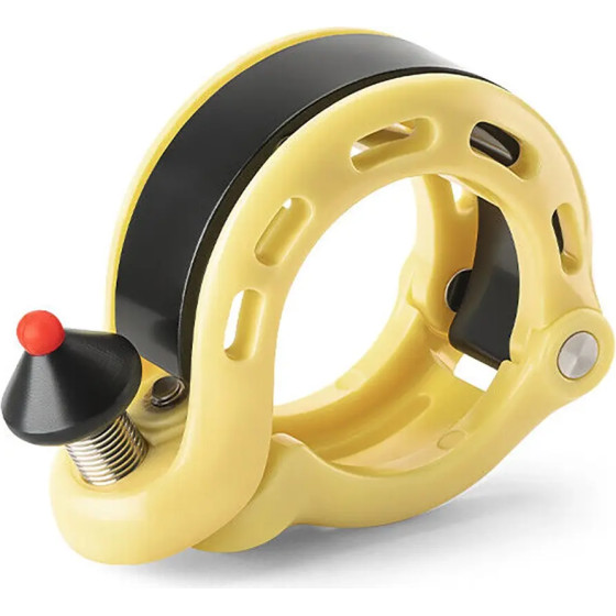 Rockbros 34210028004 Q-shaped bicycle bell - yellow - (Rockbros-34210028004)