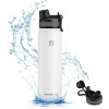 Rockbros 35210029006 bicycle thermal bottle for drinks 620 ml - white - (Rockbros-35210029006)