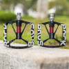 Rockbros 37213071001 Aluminum Alloy Bicycle Pedal Set - Black - (Rockbros-37213071001)
