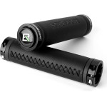 Rockbros 40210003001 microfiber bicycle handlebar grips - black - (Rockbros-40210003001)