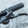 Rockbros 40210003001 microfiber bicycle handlebar grips - black - (Rockbros-40210003001)