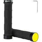 Rockbros 40720007001 bicycle grips with reflector - black - (Rockbros-40720007001)