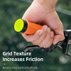 Rockbros 40720007004 bicycle grips with reflector - orange - (Rockbros-40720007004)