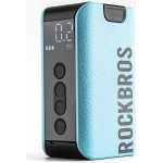 Rockbros 42520006001 Electric Bicycle Pump with Digital Display for Tires / Balls / Balloons - Blue - (Rockbros-42520006001)