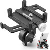 Rockbros 699-BK Aluminum Alloy Bicycle Phone Holder - Black - (Rockbros-699-BK)